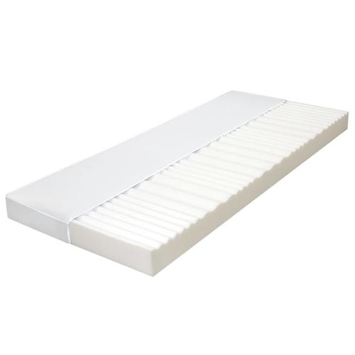 Vidaxl Matelas 120 X 200 Cm 7 Zones Mousse Pu 10 Cm H2 H3