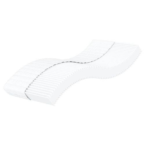 Vidaxl Matelas En Mousse Blanc 80x220 Cm Dureté H2 H3