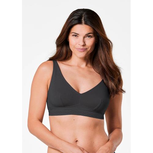 Soutien-Gorge En Coton Sans Armatures - Noir - Gr. 95 C