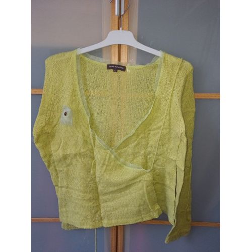 Gilet Cache-Coeur Vert Taille 38