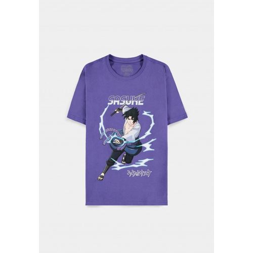 Naruto - Sasuke Purple - T-Shirt Homme (Xl)