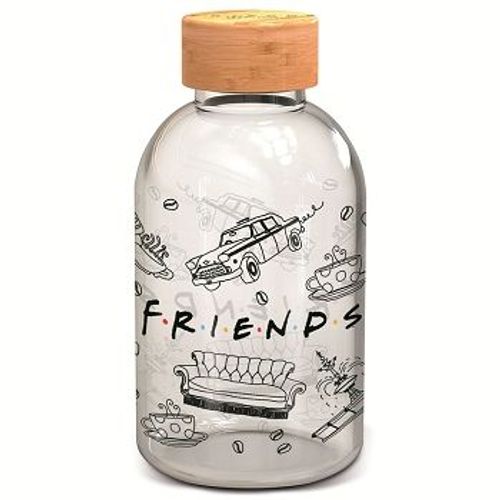 Small Glass Bottle - Friends