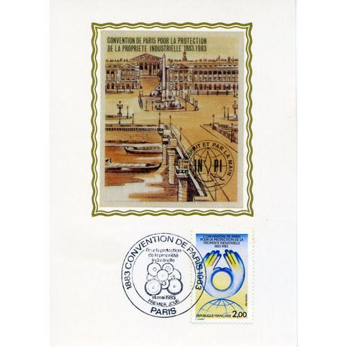 France Carte Maximum Timbre 2272 ¿ Convention De Paris