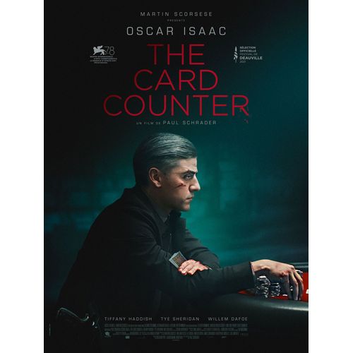 The Card Counter De Paul Schrader Avec Oscar Isaac, Tiffany Haddish... Affiche Originale De Film Format 120 X 160 Cm