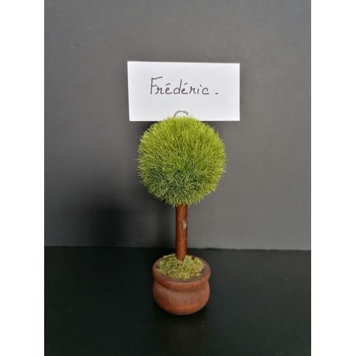 Porte-Prénom "Petit Arbre" Pour Table