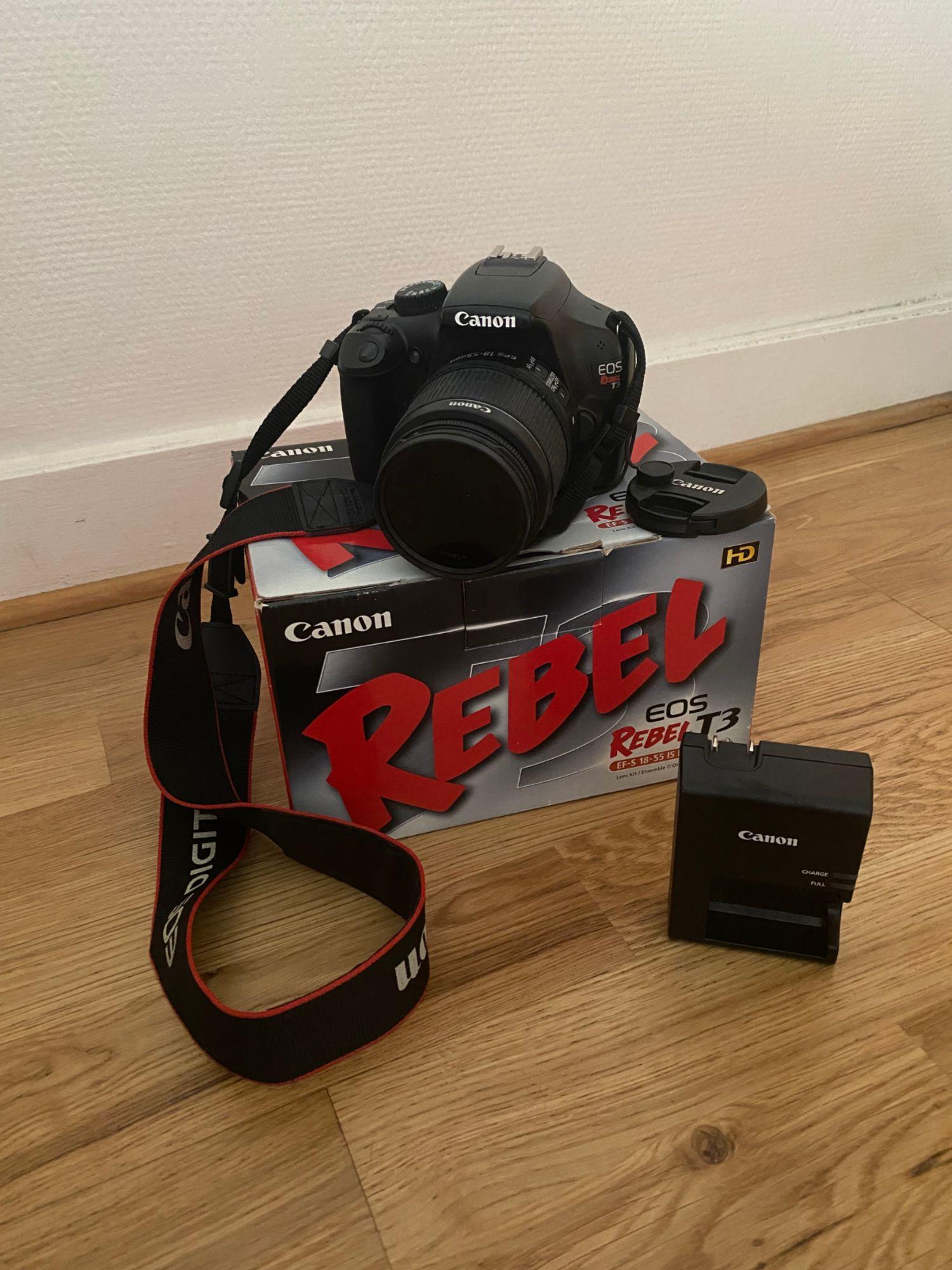 Canon EOS 1100D Appareils Photo Numériques 12.6 Mpix