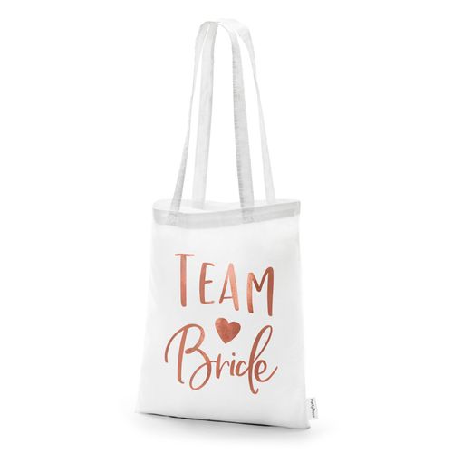 Tote Bag Team Bride Blanc 42 X 39 Cm