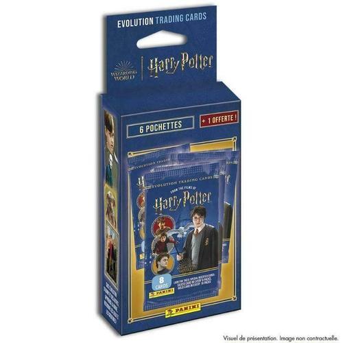 Panini Harry Potter Evolution Trading Cards Blister 6 Pochettes + 1 Offerte