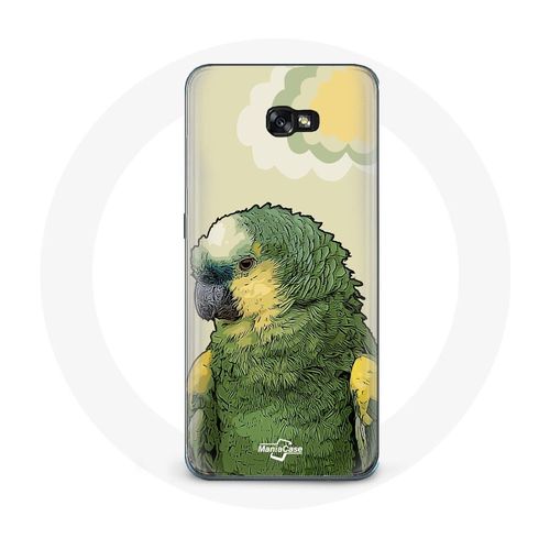 Coque Pour Samsung Galaxy A3 2016 Amazone Perroquets Vert