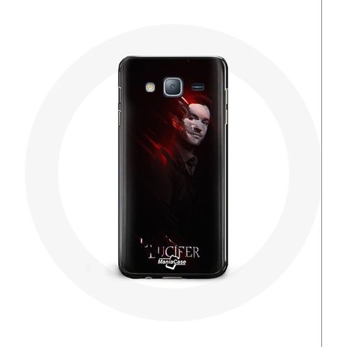 Coque Pour Samsung Galaxy Grand Prime Lucifer Série Fond Noir