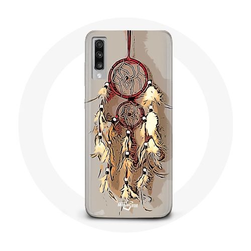 Coque Pour Samsung Galaxy A50 Attrape Rêve Marron