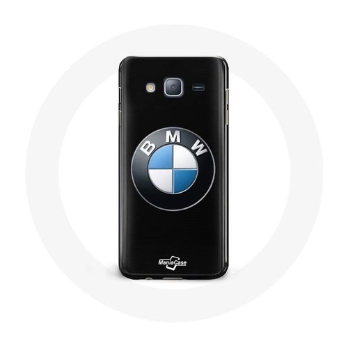 Coque Pour Samsung Galaxy Grand Prime Bmw Logo Fond Noir