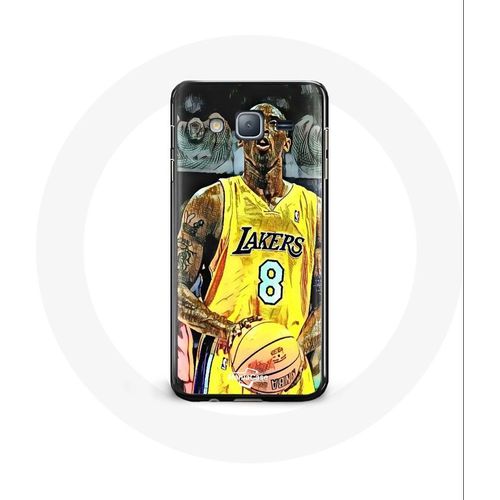 Coque Pour Samsung Galaxy Grand Prime Kobe Bryant Dunk Lakers 8 Nba Noir