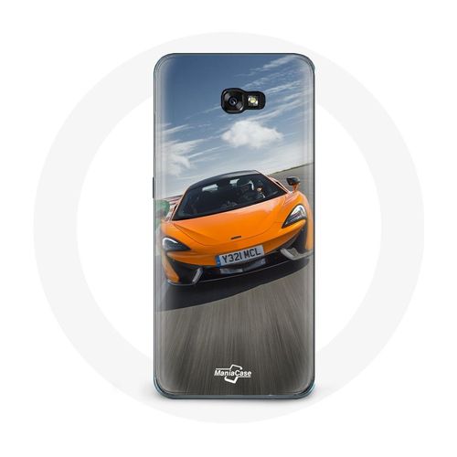 Coque Pour Samsung Galaxy A5 2017 Formule 1 Mclaren Orange