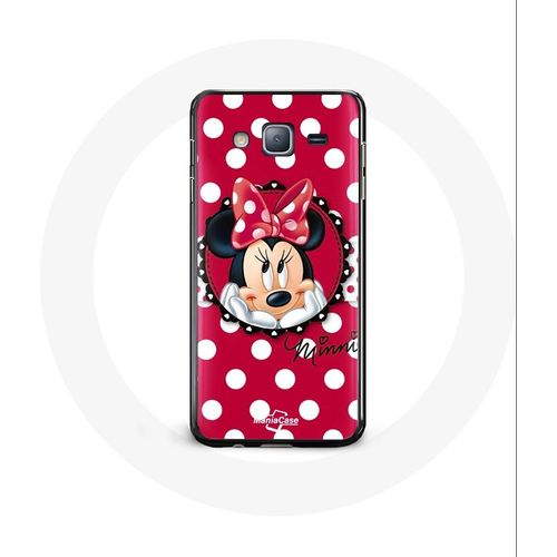 Coque Pour Samsung Galaxy Grand Prime Minnie Mouse Dessin Animé Rouge