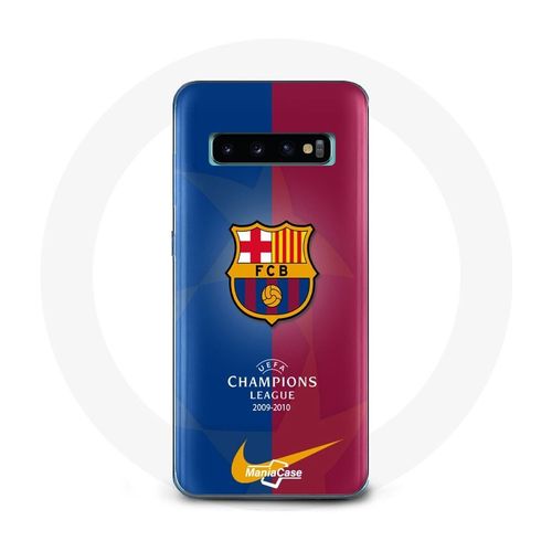 Coque Pour Samsung Galaxy S10 Edge Fc Barcelone Logo Équipe De Football