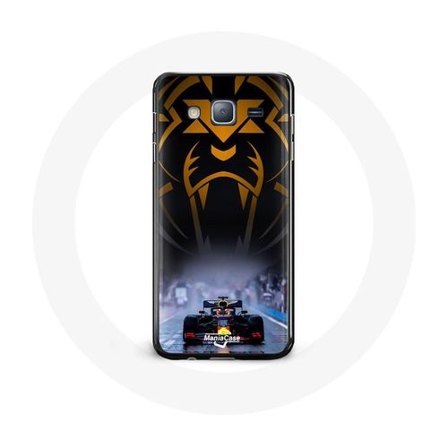 Coque Pour Samsung Galaxy Grand Prime Formule 1 Sebastian Vettel Pilote Automobile F1 Noir