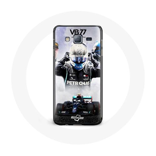 Coque Pour Samsung Galaxy Grand Prime Formule 1 Valtteri Bottas Pilote De Course F1 Noir