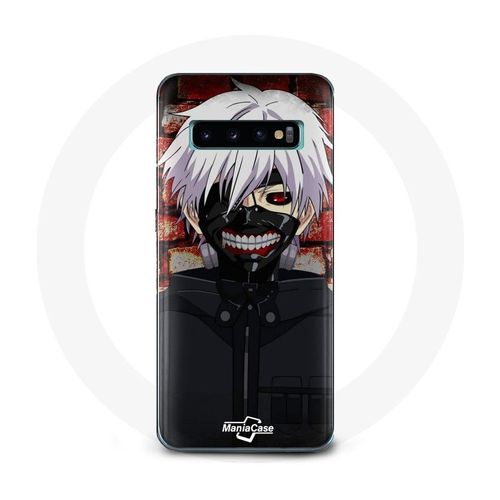Coque Pour Samsung Galaxy S10 Edge Tokyo Ghoul Kaneki Ken Masque Japonais Anime