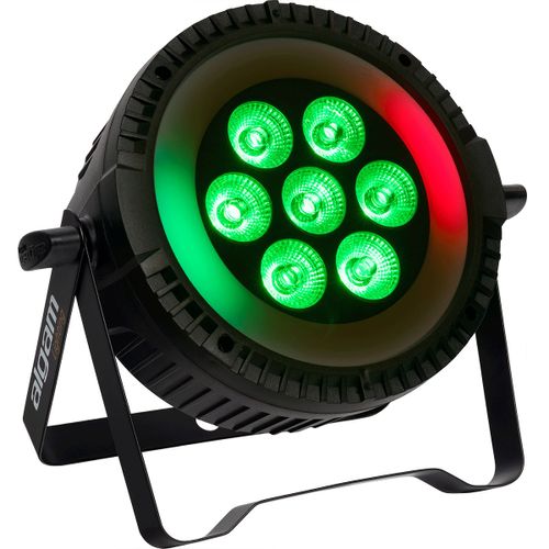 Projecteur PAR Led Wash 7x 6W + Anneau LED - Algam Lighting LAL PARWASH76-RING