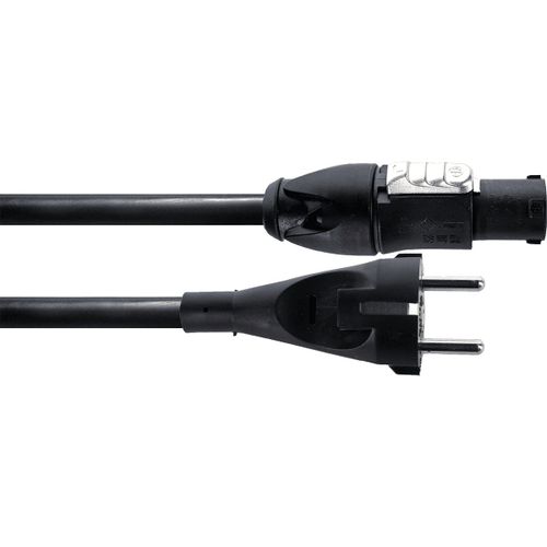 Câble PowerCON Schuko Droit 1,5 m - Cordial ELC CFCA1.5SO-TRUE1