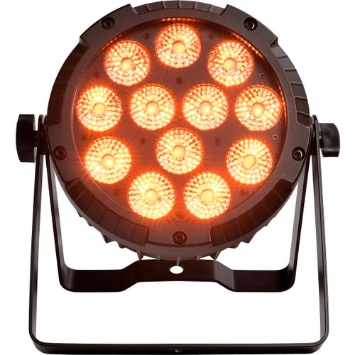 Projecteur PAR LED IP65 LED 12 X 12W RGBWA-UV - Algam Lighting LAL IP-PAR-1212-HEX