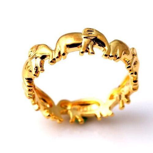 Bagues En Forme D'éléphant Pour Femmes, Bijoux Animaux Élégants, Bijoux Unisexe, Cadeaux De Fête Pour Filles