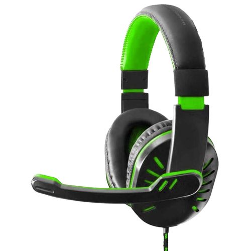 Casque De Jeu, Corbeau - Vert
