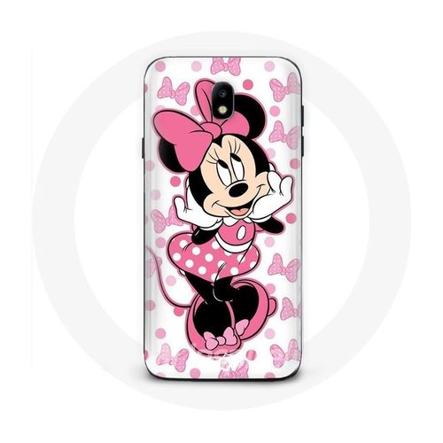 Coque Pour Samsung Galaxy S5 Minnie Mouse Dessin Animé Mignon Rose
