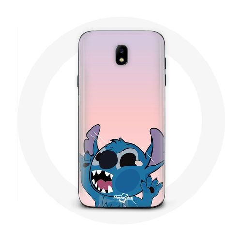 Coque Pour Samsung Galaxy S5 Stitch Le Nez En L'air Fond Rose