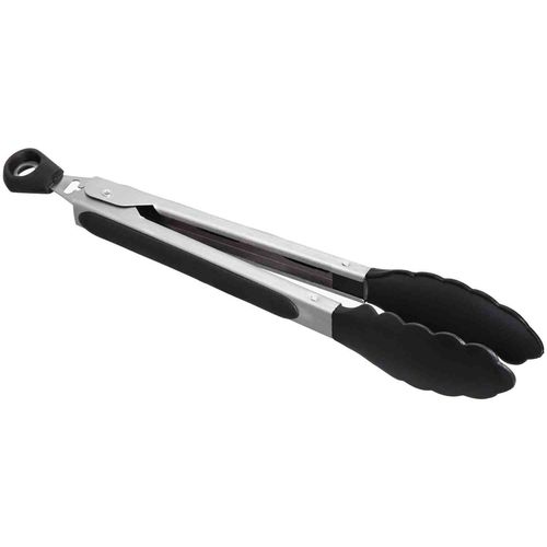 Pinces De Cuisine Polyvalentes | 27 Cm | En Acier Inoxydable Et Silicone | Pince De Cuisine Pour Cuisson, Service Et Barbecue