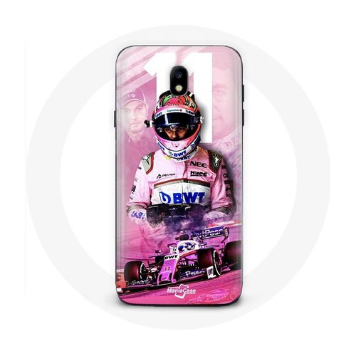 Coque Pour Samsung Galaxy S5 Formule 1 Sergio Pérez Pilote De F1 Rose