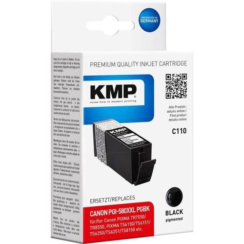 Cartouche dimprimante compatible noir KMP C110 1576,0201 remplace Canon PGI-580 XXL 1 pc(s)