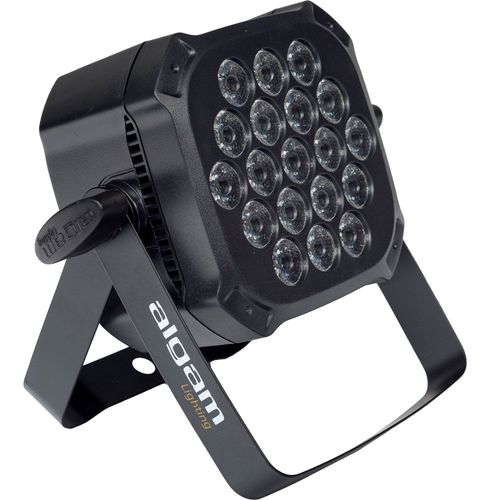 Projecteur WASH 18 LED 1W RGBB 1 LED 3W RVB Télécommande - Algam Lighting LAL MINIPAR193FX