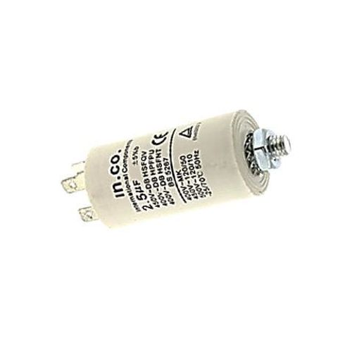 Condensateur 2.5 µf 450v (313662-49500) Lave-vaisselle (32X0293 BRANDT DE DIETRICH SAUTER FAGOR THOMSON VEDETTE BLANCO KLEENMAID NOVY SANGIORGIO FRANKE SAMSUNG FOSTER TEKA DOMEOS EDESA MASTERCOOK ORAN