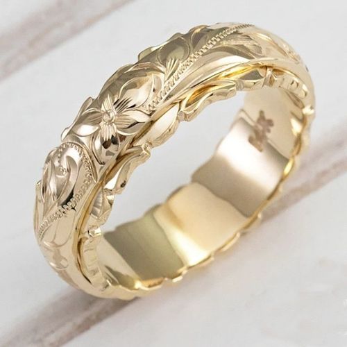 Bague De Mariage Pour Femme, Jolie Bague De Fiançailles, Couleur Argent, Or Rose, Fleur