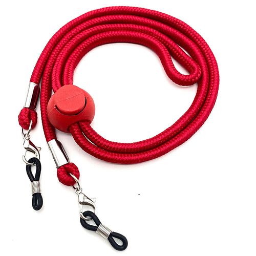 Porte-Lunettes Antidérapant Pour Femmes, Chaîne De Lunettes, Masque Facial, Sangle De Collier, Cordon De Cou, Lanière Réglable, Vente En Gros, 1 Pièce