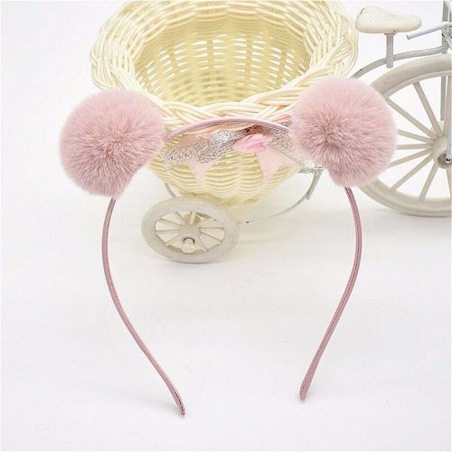Serre-Tête En Peluche Pour Filles, Joli Serre-Tête Oreilles De Lapin, Serre-Tête En Peluche, Pour Enfants