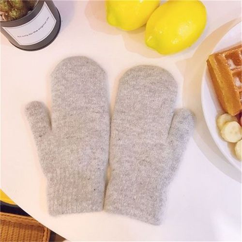 Gants En Laine De Lapin Pour Femmes, Mignons, Doux, Mitaines, Sortie D'usine, Doigts Complets, Pour Filles, Cadeau Du Nouvel An, Hiver 2021, 2022