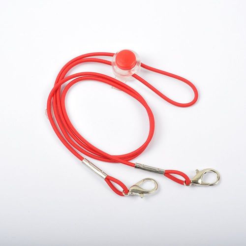Corde D'extension De Masque Facial Réglable En Polyester, Corde Avec Crochet, Support De Repos Pratique, Coloré, 1 Pièce