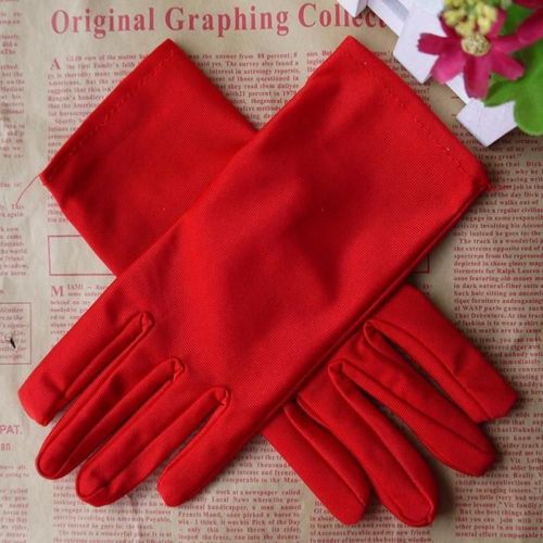 Gants De Soirée En Satin Pour Femmes, 5 Couleurs, Fins Et Extensibles, Pour Bal De Promo, Danse Serrée, Bijoux Blancs, Offre Spéciale