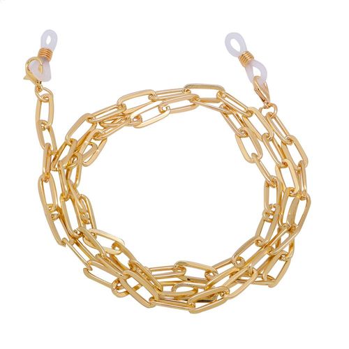 Chaînes De Lunettes Pour Femmes, Chaîne De Lunettes, Masque Facial, Collier, Support De Sangle, Lunettes De Lecture En Alliage, Retenue En Forme De Trombone