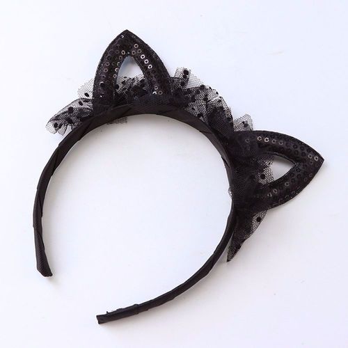 Serre-Tête Oreilles De Chat Pour Filles, Bandeau À Paillettes Colorées, Accessoires Pour Enfants, Fête D'anniversaire, Nouvelle Collection