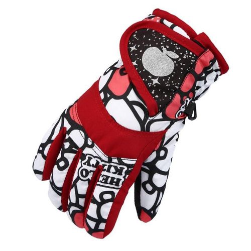 Gants De Ski Épais, Chauds, Imperméables, Coupe-Vent, Pour L'extérieur, Avec Des Motifs De Dessins Animés, Pour Enfants, Garçons Et Filles, Nouvelle Collection Hiver 2021