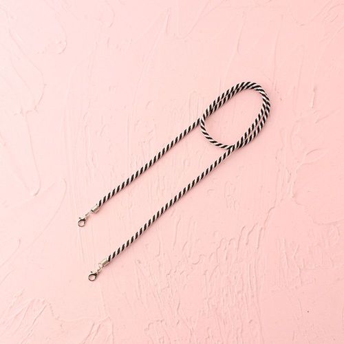Lanière De Masque De Couleur 60cm, Corde Tressée Réglable À La Main Pour Colliers Et Pendentifs, Résultats De Breloques, Fermoir À Homard, Cordon, Vente En Gros