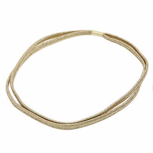 Bandeau Élastique À Double Racine Pour Femmes Et Filles, Bijoux, Anneau En Caoutchouc, Outils De Coiffure, 1 Pièce