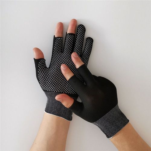 Gants Unisexes Antidérapants Pour Écran Tactile, Respirants, Anti-Rayures, Thermiques, Pour Moto, Sport, Doigts Coupés, Pêche