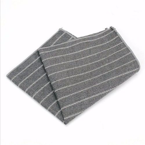 Foulards En Lin Pour Hommes, 1 Pièce, Flambant Neuf, Vintage, Comme Le Lin, Costumes Pour Hommes, Poche, Carré, Rayures Verticales, Chaud