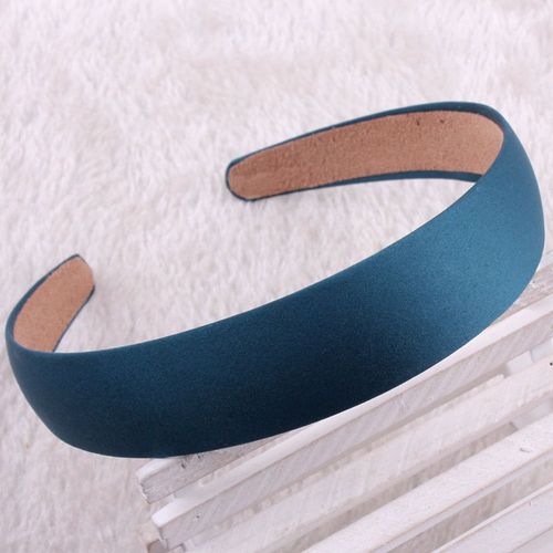 Bandeau Noué En Tissu À Rayures, Bandeau De Couleur, En Tissu Simple, Croisé En Coton Doux, Pour Fille, Bord De Mer, 1 Pièce