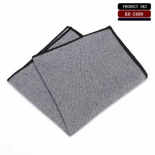 Foulards En Lin Pour Hommes, 1 Pièce, Flambant Neuf, Vintage, Carré, Poche, Couleur Unie, 25x25cm